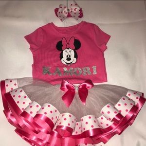 Minnie Mouse birthday tutu